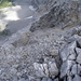 Nordabstürze der Laliderer Wand; kaum vorstellbar, daß hier Kletterrouten hochziehen