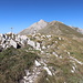 Im Aufstieg zwischen Vado di Siella und Monte Siella - Kurz vor Ankunft am Gipfel.