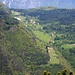 unterwegs am Höhenweg zur Rocca Piana mit Tiefblick nach Fennberg