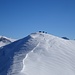 Blick vom Tristli zum Skigipfel ..