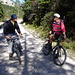 Trainman und Joe bei der MTB-Auffahrt