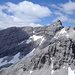 Blick zur Kaltwasserkarspitze; im Vordergrund, der Unbenannte Gipfel(P. 2526)