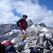 auf dem Gipfel der Moserkarspitze