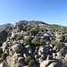 Blick auf das spätere Wandergelände, hinten links das Gipfelziel Cancho Gordo