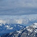 Am Alpstein-Nordrand stauen sich mal wieder die Wolken