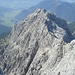hier noch ein interessanter Tiefblick zu den Geislhörnern vom Gipfel des Großen Reifhorn(2487m)