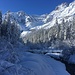 Un peu hors-sujet mais bon...au fond du Fischleintal (Dolomites de Sexten) la veille