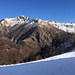 Il panorama verso l'Alpe del Cavallo dall'Alpe Loccia