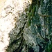 Eine der vielen Querungen in senkrechtem Fels.