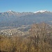 Vista dalla cima del Monte Fenera.