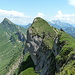 Sicht zum Chrüzchopf, sowie dem Speer und im Hintergrund das Alpstein-Gebirge