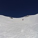 Stilstudie Firn mit Snowboard