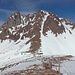Blick vom Steinfeldjochkopf zum Großen Rettenstein; über die Scheerinne kann man anscheinend den SO-Gipfel besteigen. Für eine Skiabfahrt ist sie mir aber zu eng!
