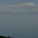 Die Berner Alpen verschwinden in den Quellwolken
