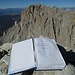 37 Das Gipfelbuch ist gut beschrieben. Auffällig ist, daß die Dimai-Führe überwiegend gemacht wird. Liegt`s am Bernardi Buch?