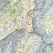 Meine Route der Skitour vom Leist (2222m) über den Erdisgilmen (2293m) und Magerrain (2523,7m) hinunter ins Mülibachtal. 