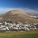 der Ort Montaña Blanca liegt zwischen zwei Vulkanen