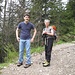 Margit und Markus auf seiner ersten Alpen-Bergtour