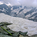 Mit Blick zur Bernina Gruppe...