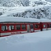 Bahnhof Realp - es hat mächtig Schnee gegeben
