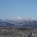 Blick vom Gipfel zum Mercantour. In der Mitte ist - mit Fragezeichen - der Mont Mounier (2817 m). Oder irre ich mich?