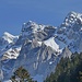 Alpenfront mit Säntisturm