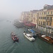 Il Canal Grande dal Ponte di Rialto.