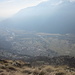 Dall'Alpe Sui 1220 mt verso valle.