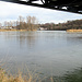 von rechts die Aare, von oben der Rhein