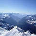 Im Tessin ist es unten schon grün.