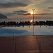Es hat Platz im Pool, der Bademeister hat aber geschlossen.
