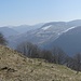 La haute vallée de la moselotte et la crête principale des Vosges .