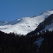 Schöner Blick zur Skiroute des Gablers