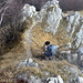 scendiamo alla capanna Ghislandi