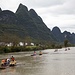Flöße auf dem Yulong-Fluss.