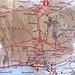 Karte mit ungefährem Routeneintrag