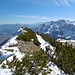 Ammergauer Alpen und Tannheimer Berge.