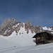 Grubenbergalm vor Dent de Ruth. 