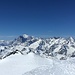 Massif du Mont Blanc en vue