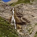 La cascata a valle dell'Alpler See.