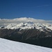 Blick zur Wilden Kreuzspitze, höchster Gipfel der Pfunderer Berge