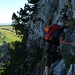 Eine der heikleren Querungen im Aufstieg zum Haggenspitz (Foto von [u Schlumpf])