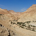 Blick auf den Wadi Arugot - unsere gestrige Tour