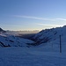 Morgendämmerung an der Cap. Corno Gries