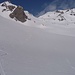 Danach bietet die Abfahrt vom Hohsandjoch so manche schöne Passage