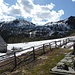 noch immer viel Schnee oberhalb der Alpe