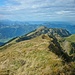Wunderschön, der Gipfelblick zu Alpstein und Bodensee.