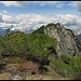 die steilen Nordabstürze des Rauhensteins
