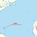 Karte vom Königreich der Niederlande (rot) in der ich die Lage der Insel Saba mit dem Landeshöhepunkt Mount Scenery (877m) eingetragen habe.