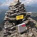Kreuzjöchlspitze - kaum bedeutsam, aber mit Gipfelbuch ;) Immerhin, es ist kein Berg zum "hochlatschen"!